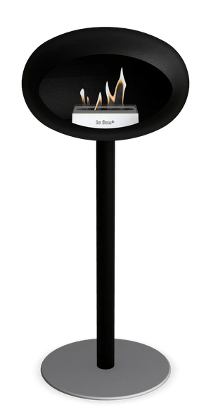 Le Feu - Dome Black Ground Steel High Pole - Fireplace - Grand Alfresco