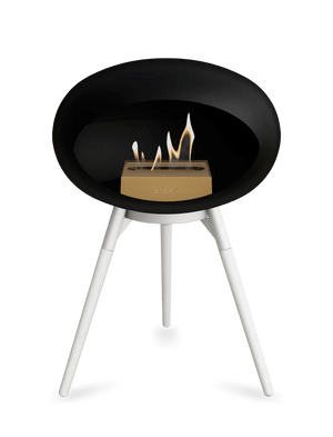 Le Feu - Dome Black Ground Wood Low - Fireplace - Grand Alfresco