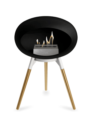 Le Feu - Dome Black Ground Wood Low - Fireplace - Grand Alfresco