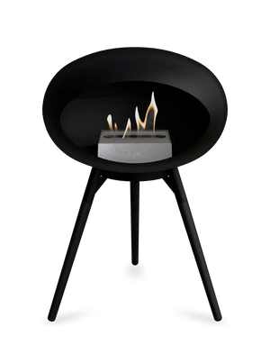 Le Feu - Dome Black Ground Wood Low - Fireplace - Grand Alfresco