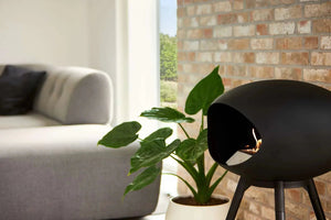 Le Feu - Dome Black Ground Wood Low - Fireplace - Grand Alfresco