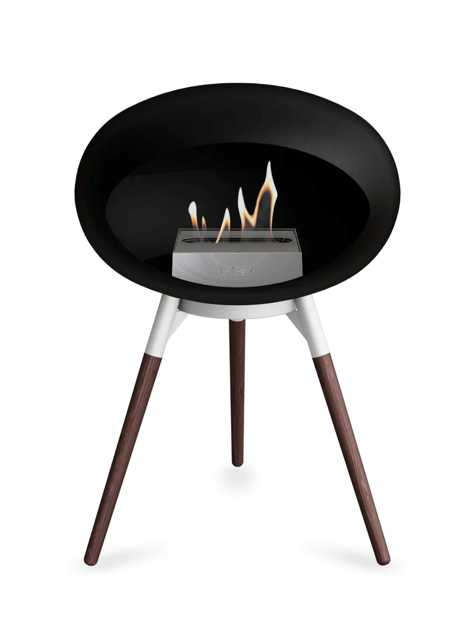 Le Feu - Dome Black Ground Wood Low - Fireplace - Grand Alfresco