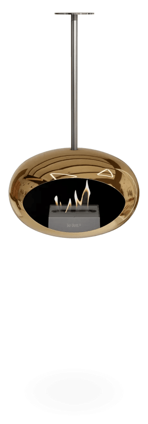 Le Feu - Dome Chromed Rose Gold Sky Indoor/Outdoor - Fireplace - Grand Alfresco