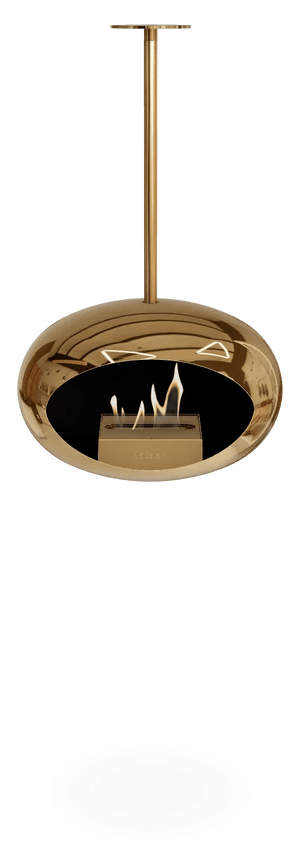 Le Feu - Dome Chromed Rose Gold Sky Indoor/Outdoor - Fireplace - Grand Alfresco