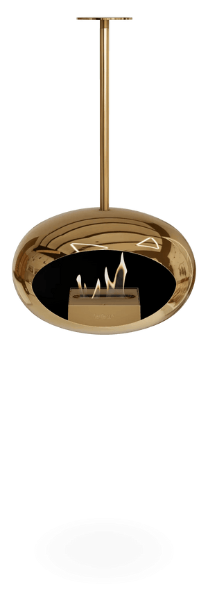 Le Feu - Dome Chromed Rose Gold Sky Indoor/Outdoor - Fireplace - Grand Alfresco