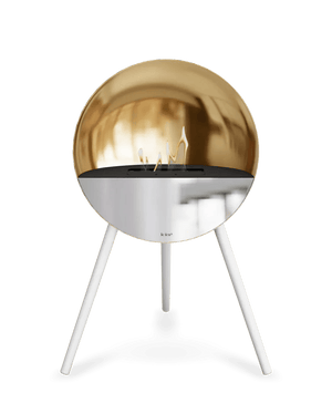 Le Feu - Dome Eye Chromed Rose Gold - Fireplace - Grand Alfresco