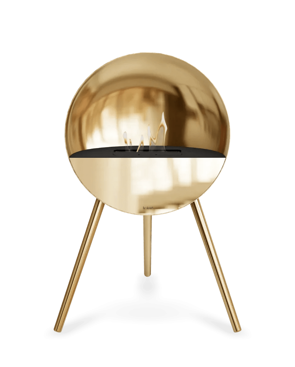 Le Feu - Dome Eye Chromed Rose Gold - Fireplace - Grand Alfresco