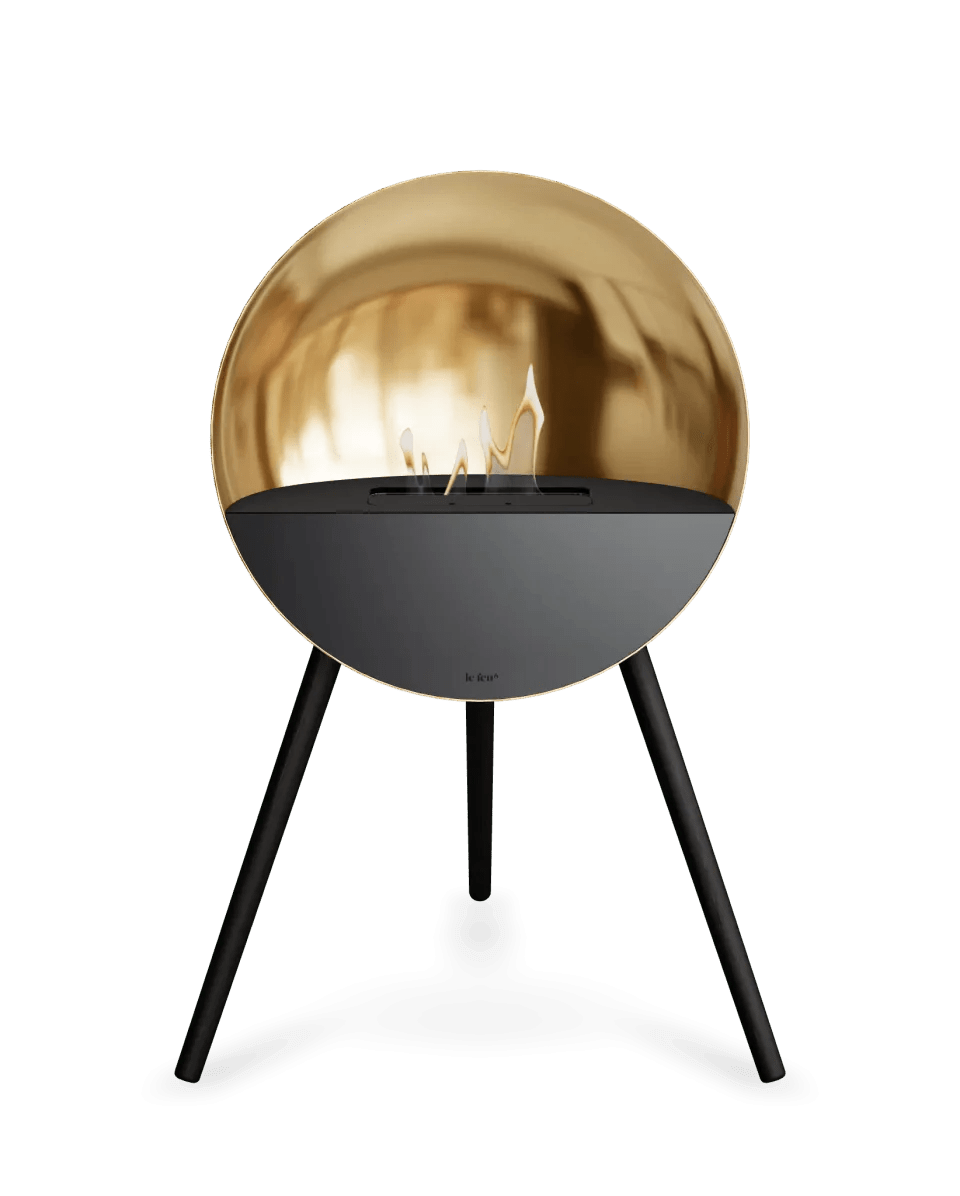 Le Feu - Dome Eye Chromed Rose Gold - Fireplace - Grand Alfresco