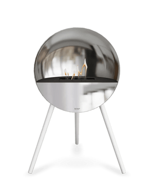 Le Feu - Dome Eye Chromed Silver - Fireplace - Grand Alfresco