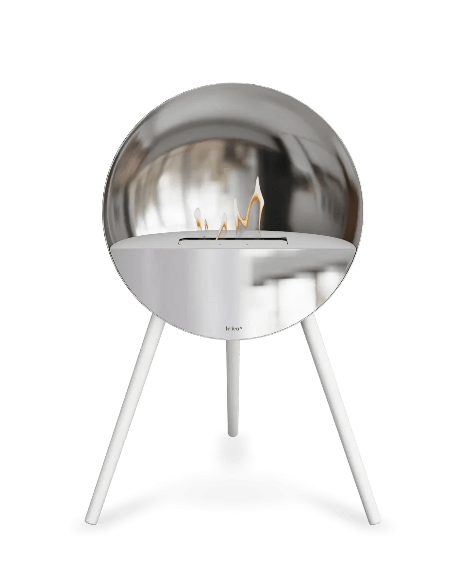 Le Feu - Dome Eye Chromed Silver - Fireplace - Grand Alfresco