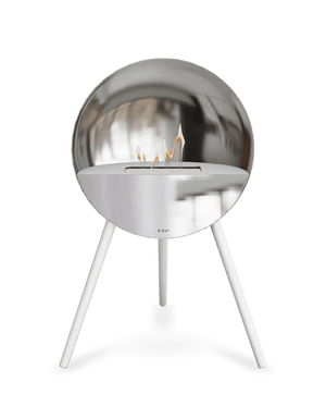 Le Feu - Dome Eye Chromed Silver - Fireplace - Grand Alfresco