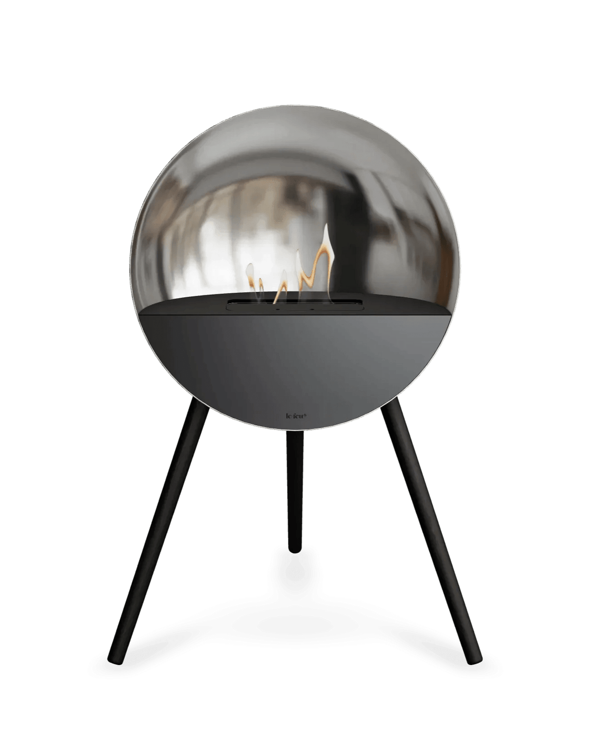 Le Feu - Dome Eye Chromed Silver - Fireplace - Grand Alfresco