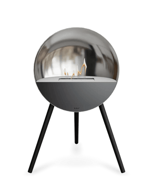 Le Feu - Dome Eye Chromed Silver - Fireplace - Grand Alfresco