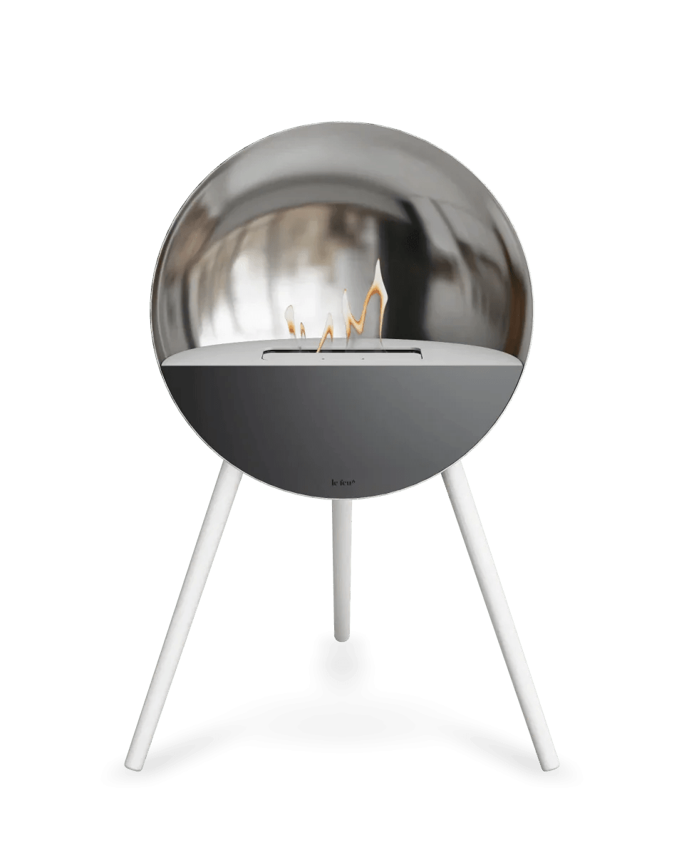 Le Feu - Dome Eye Chromed Silver - Fireplace - Grand Alfresco