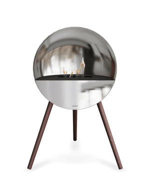 Le Feu - Dome Eye Chromed Silver - Fireplace - Grand Alfresco