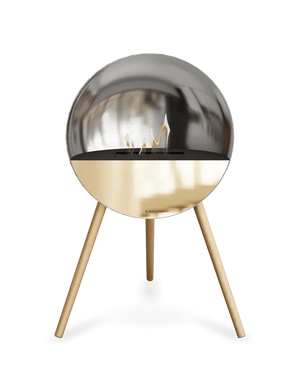 Le Feu - Dome Eye Chromed Silver - Fireplace - Grand Alfresco