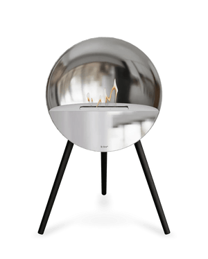 Le Feu - Dome Eye Chromed Silver - Fireplace - Grand Alfresco