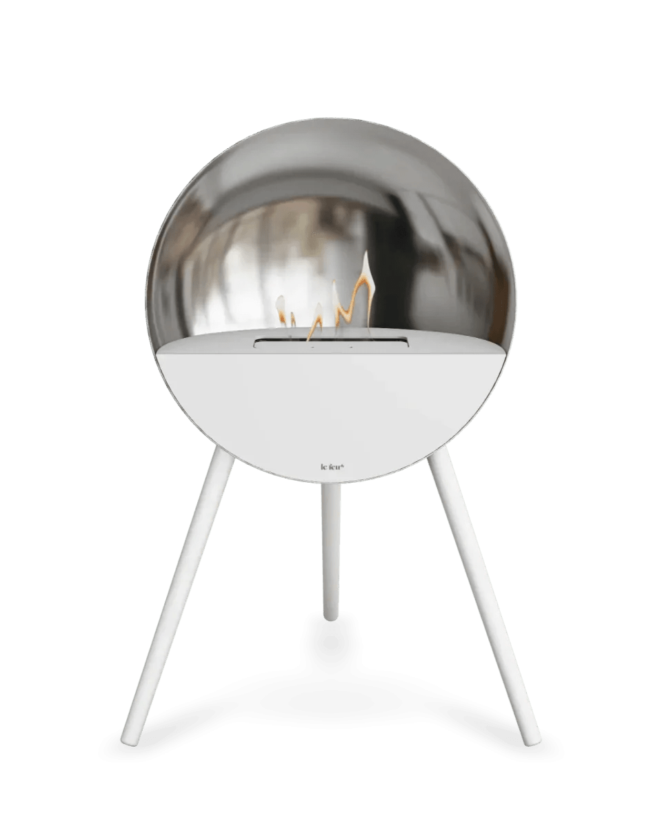 Le Feu - Dome Eye Chromed Silver - Fireplace - Grand Alfresco