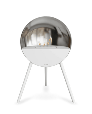 Le Feu - Dome Eye Chromed Silver - Fireplace - Grand Alfresco