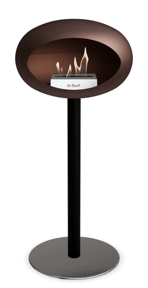 Le Feu - Dome Mocca Ground Steel High Pole - Fireplace - Grand Alfresco