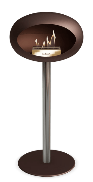 Le Feu - Dome Mocca Ground Steel High Pole - Fireplace - Grand Alfresco