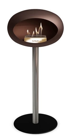 Le Feu - Dome Mocca Ground Steel High Pole - Fireplace - Grand Alfresco