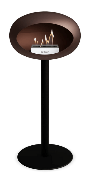 Le Feu - Dome Mocca Ground Steel High Pole - Fireplace - Grand Alfresco