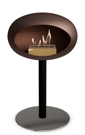 Le Feu - Dome Mocca Ground Steel Low Pole - Fireplace - Grand Alfresco