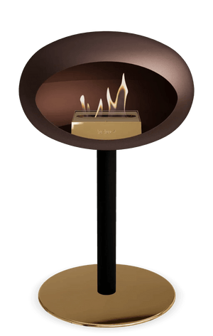 Le Feu - Dome Mocca Ground Steel Low Pole - Fireplace - Grand Alfresco