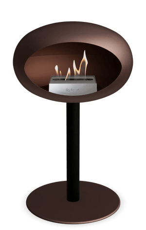 Le Feu - Dome Mocca Ground Steel Low Pole - Fireplace - Grand Alfresco