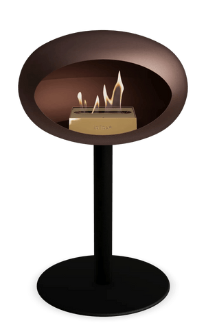 Le Feu - Dome Mocca Ground Steel Low Pole - Fireplace - Grand Alfresco