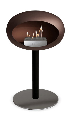 Le Feu - Dome Mocca Ground Steel Low Pole - Fireplace - Grand Alfresco