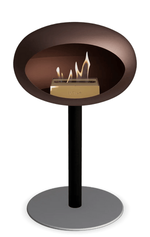 Le Feu - Dome Mocca Ground Steel Low Pole - Fireplace - Grand Alfresco