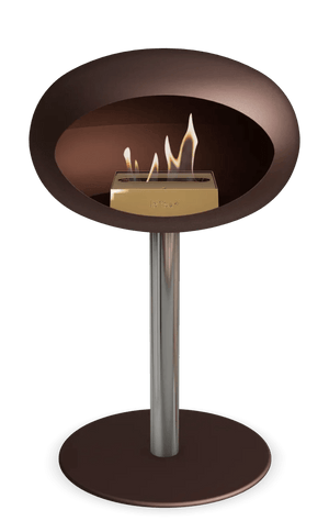 Le Feu - Dome Mocca Ground Steel Low Pole - Fireplace - Grand Alfresco