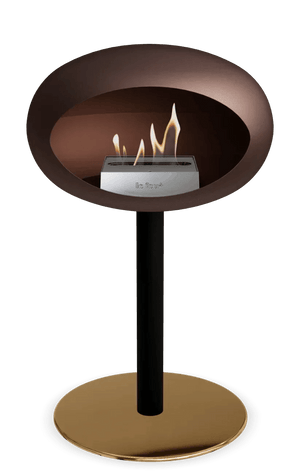 Le Feu - Dome Mocca Ground Steel Low Pole - Fireplace - Grand Alfresco