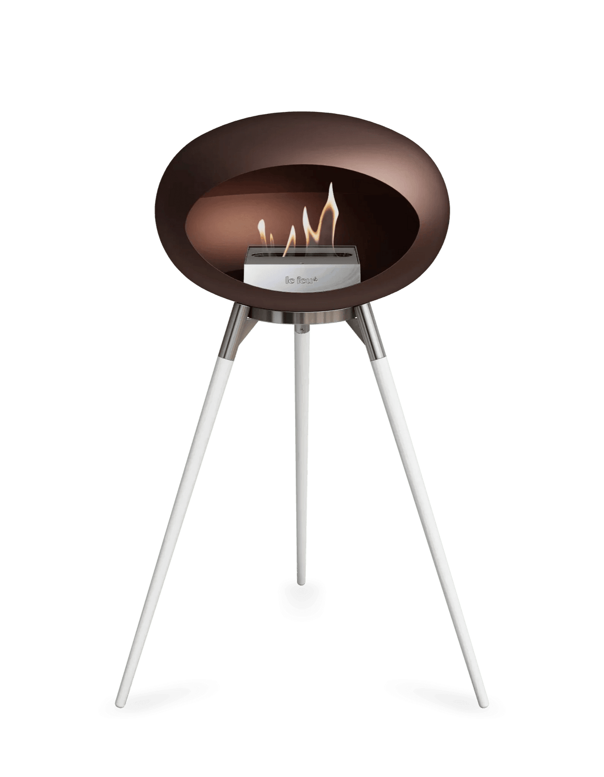 Le Feu - Dome Mocca Ground Wood High - Fireplace - Grand Alfresco