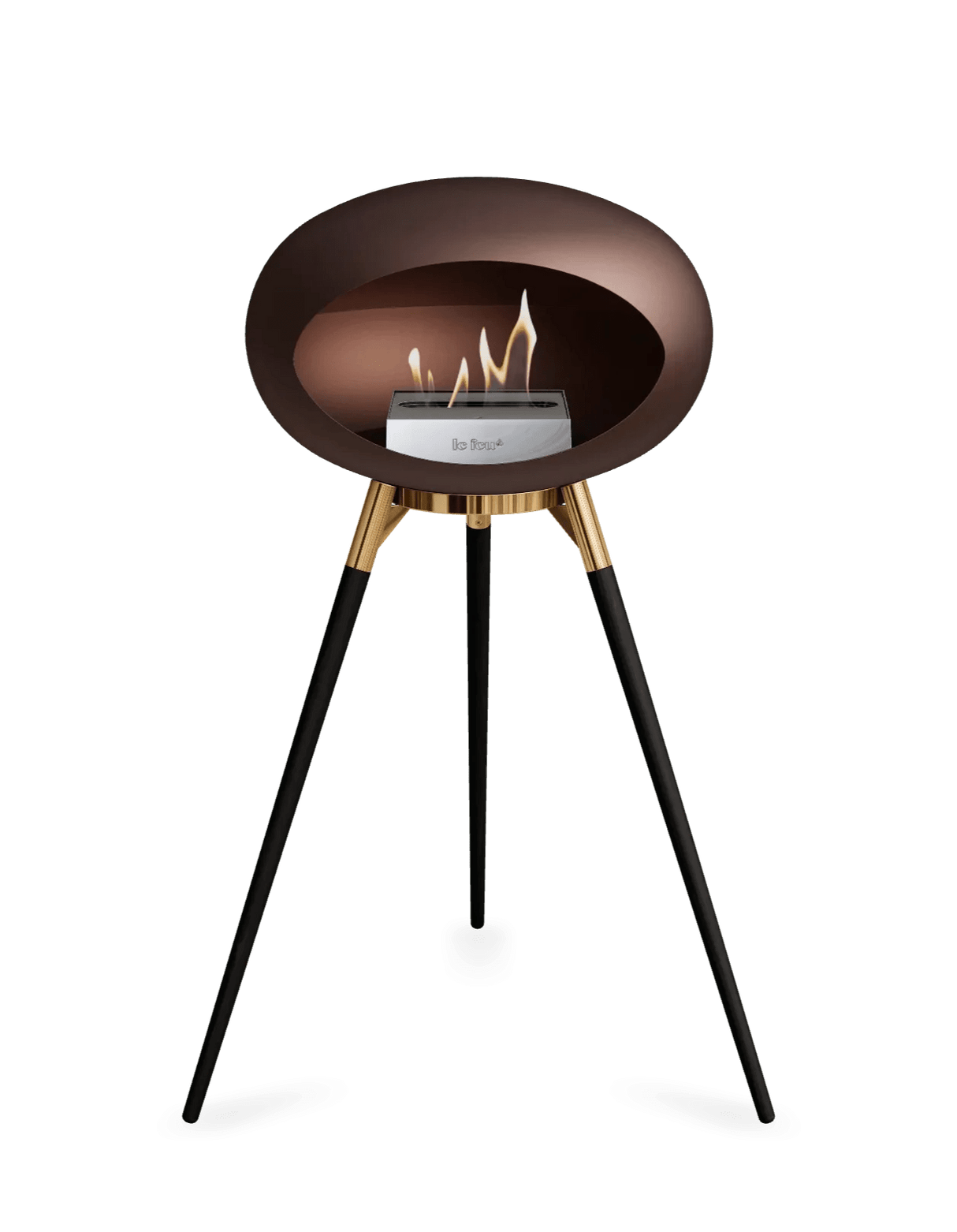 Le Feu - Dome Mocca Ground Wood High - Fireplace - Grand Alfresco