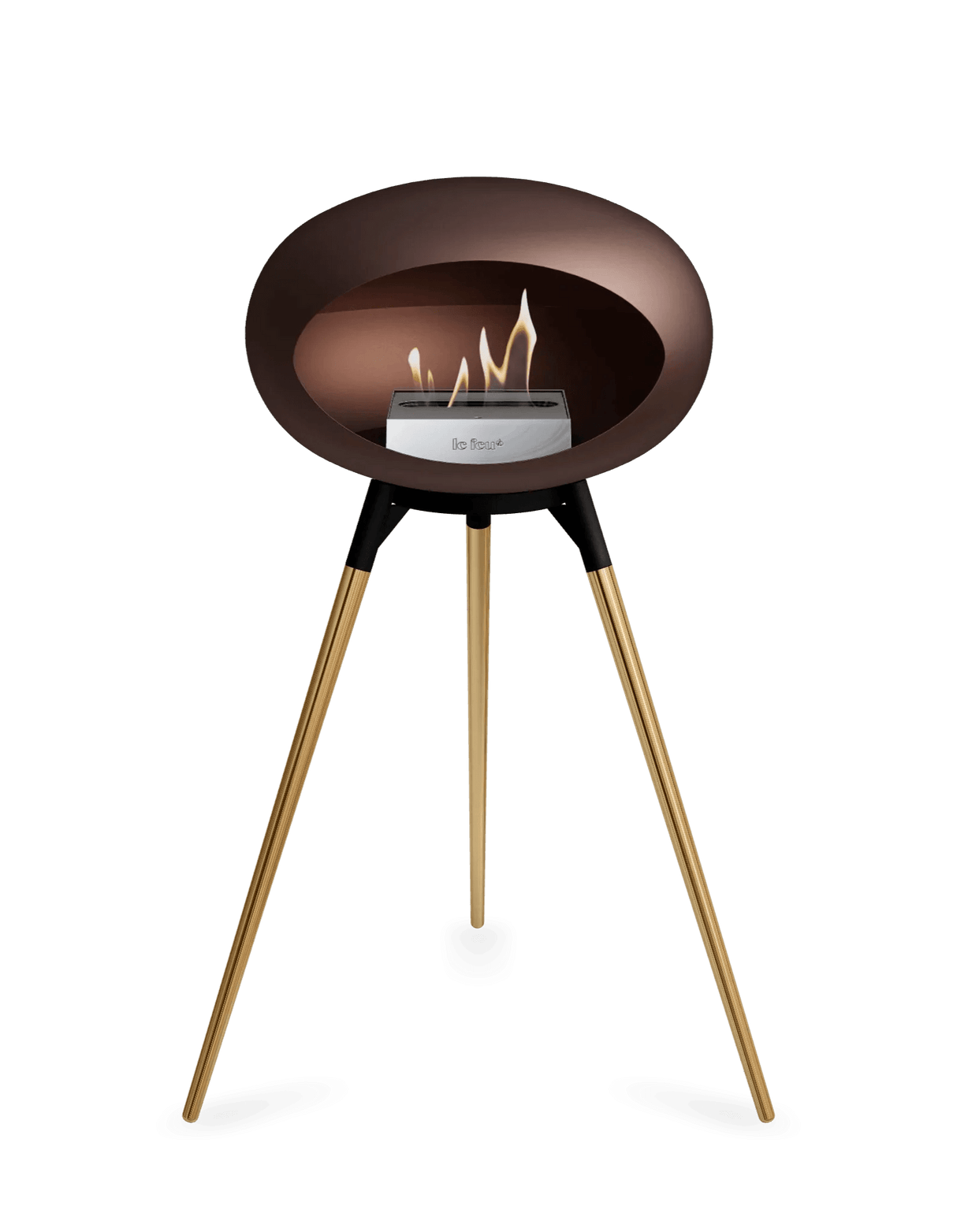 Le Feu - Dome Mocca Ground Wood High - Fireplace - Grand Alfresco