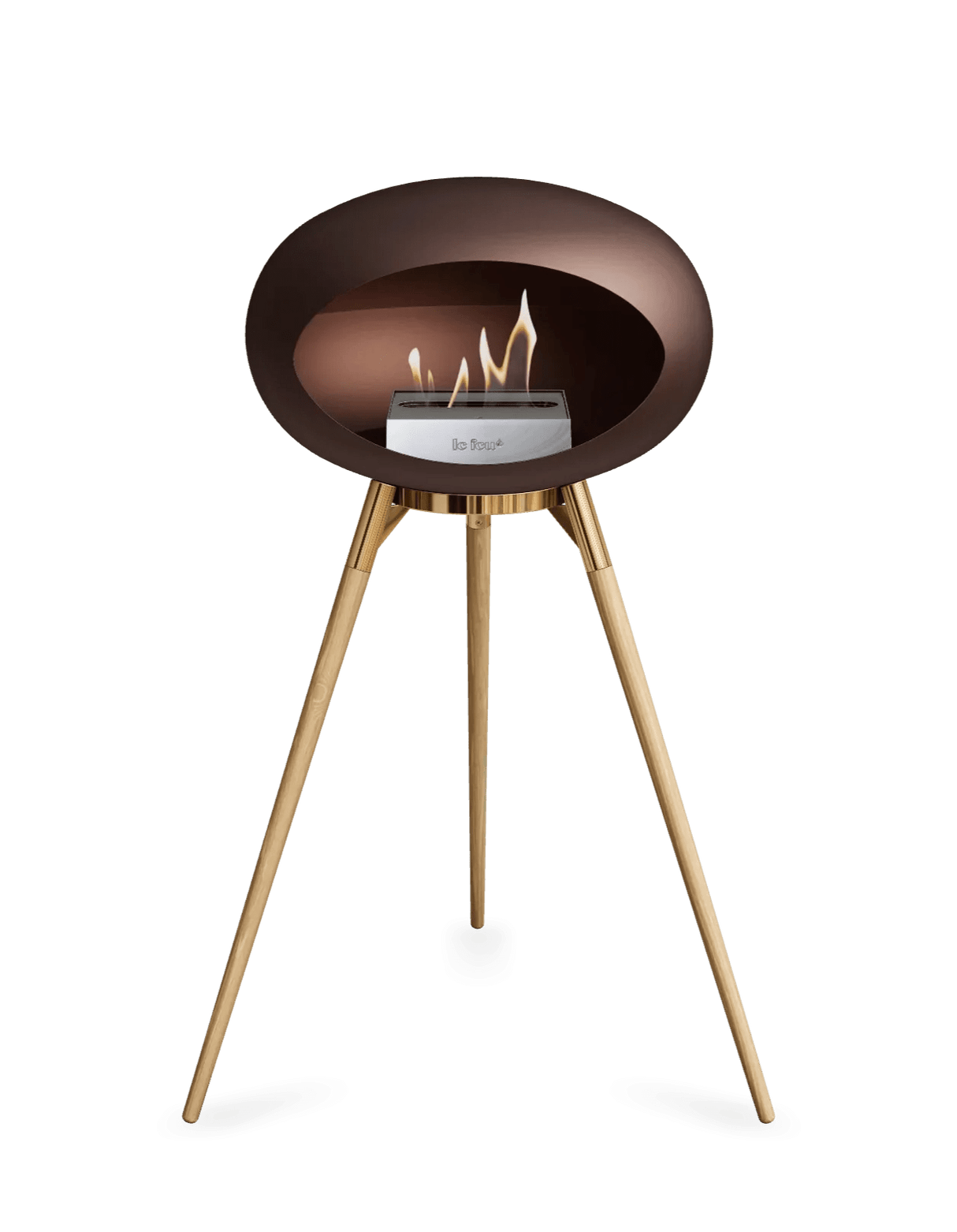 Le Feu - Dome Mocca Ground Wood High - Fireplace - Grand Alfresco