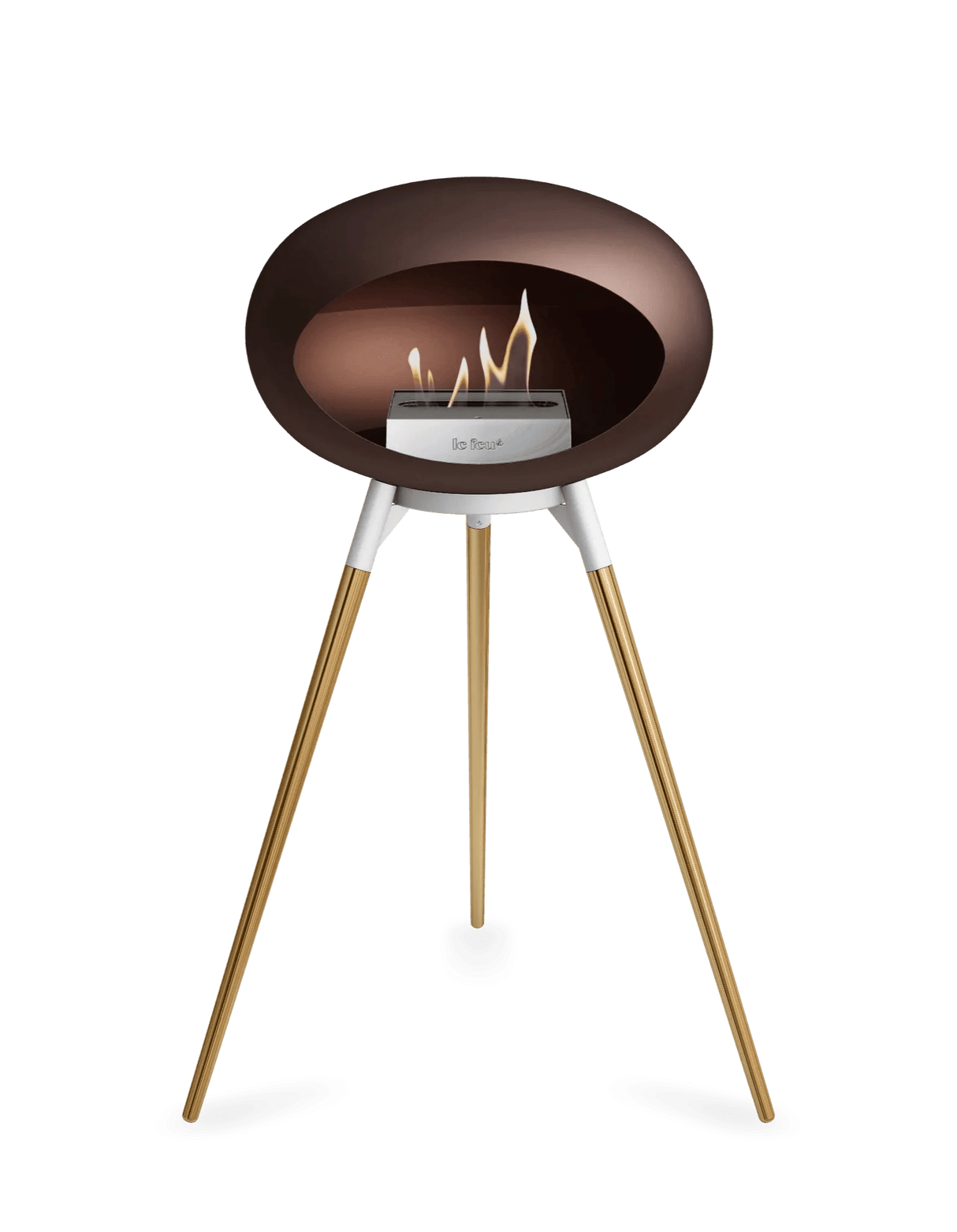 Le Feu - Dome Mocca Ground Wood High - Fireplace - Grand Alfresco