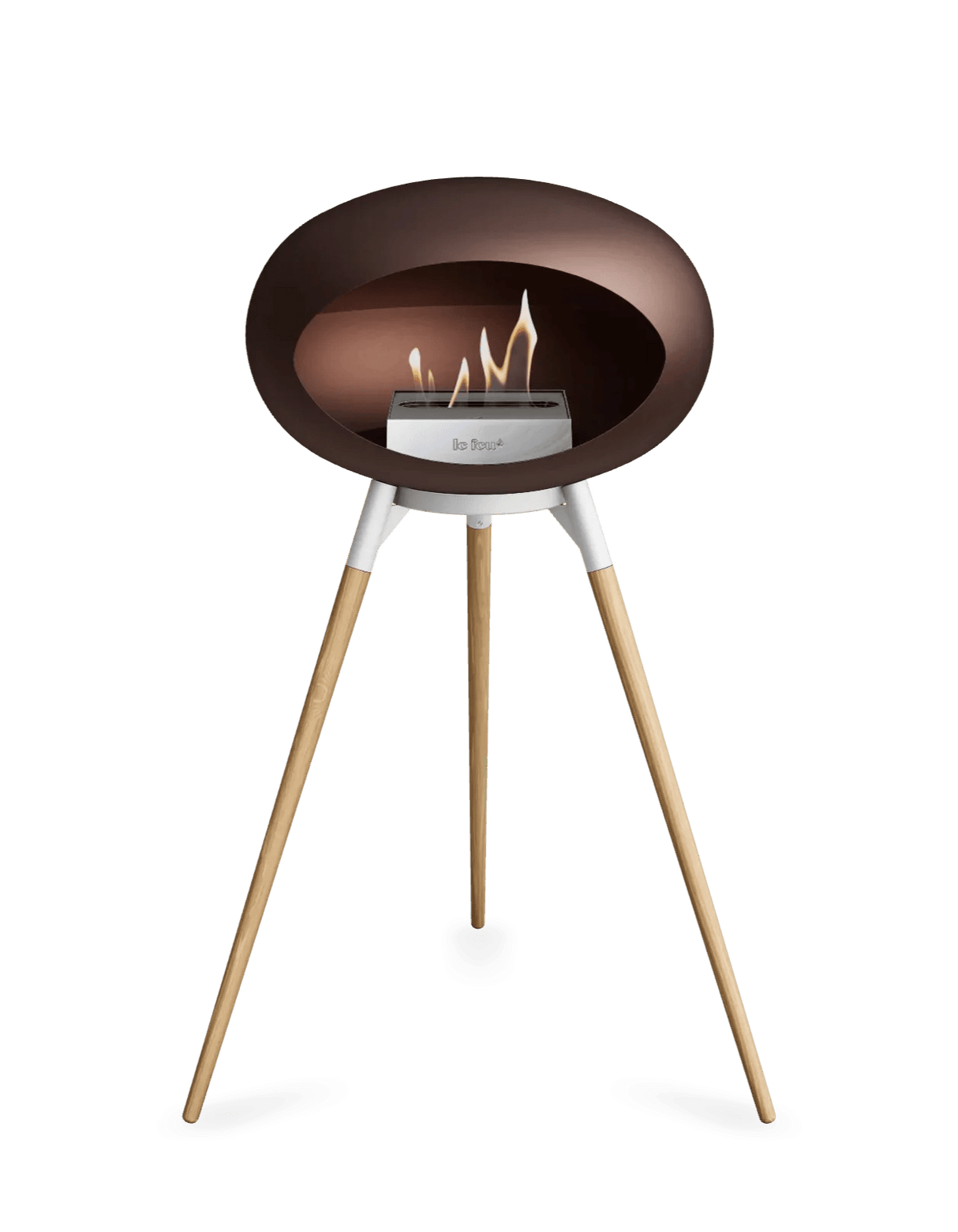 Le Feu - Dome Mocca Ground Wood High - Fireplace - Grand Alfresco