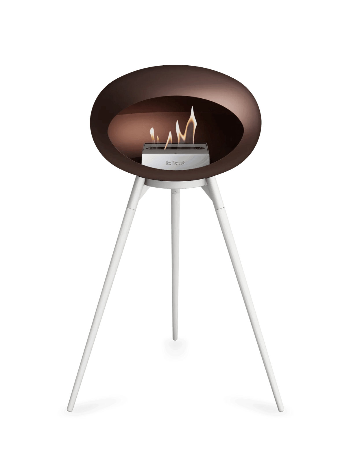 Le Feu - Dome Mocca Ground Wood High - Fireplace - Grand Alfresco