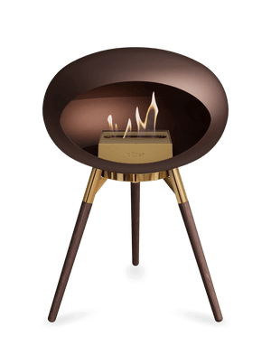 Le Feu - Dome Mocca Ground Wood Low - Fireplace - Grand Alfresco