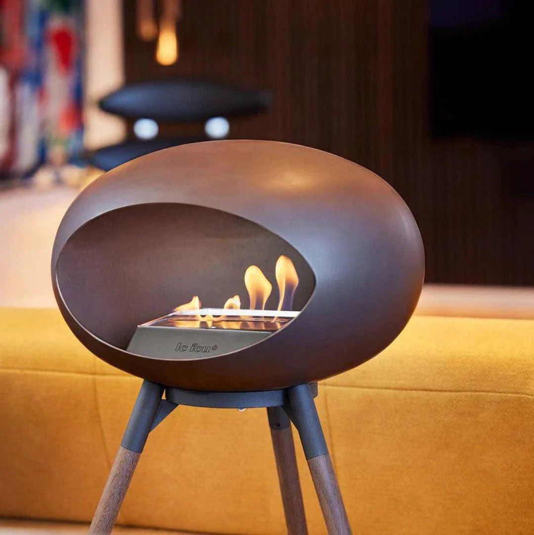 Le Feu - Dome Mocca Ground Wood Low - Fireplace - Grand Alfresco