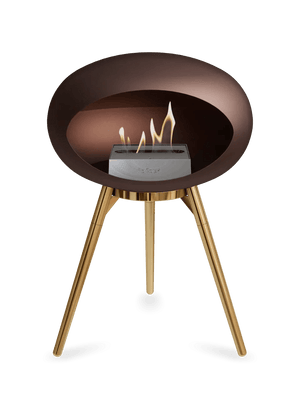 Le Feu - Dome Mocca Ground Wood Low - Fireplace - Grand Alfresco