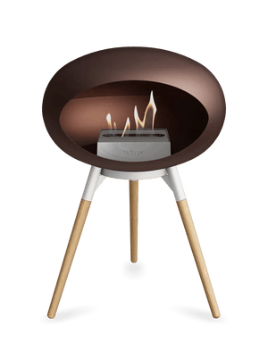 Le Feu - Dome Mocca Ground Wood Low - Fireplace - Grand Alfresco