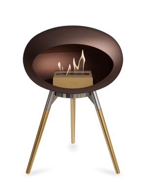 Le Feu - Dome Mocca Ground Wood Low - Fireplace - Grand Alfresco