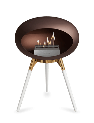 Le Feu - Dome Mocca Ground Wood Low - Fireplace - Grand Alfresco