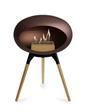 Le Feu - Dome Mocca Ground Wood Low - Fireplace - Grand Alfresco