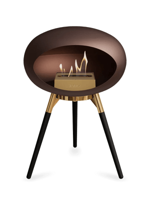 Le Feu - Dome Mocca Ground Wood Low - Fireplace - Grand Alfresco